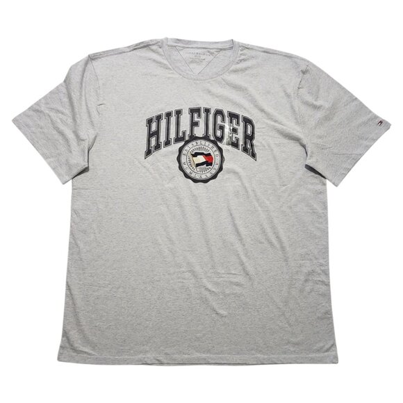 Tommy Hilfiger Men's T-Shirt Short Sleeve Graphic Print XXL - Picture 1 of 9